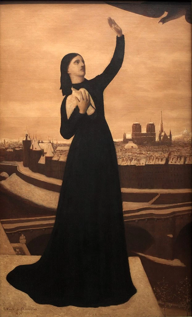 Pierre Puvis de Chavannes - Il piccione, Musée d'Orsay, Parigi